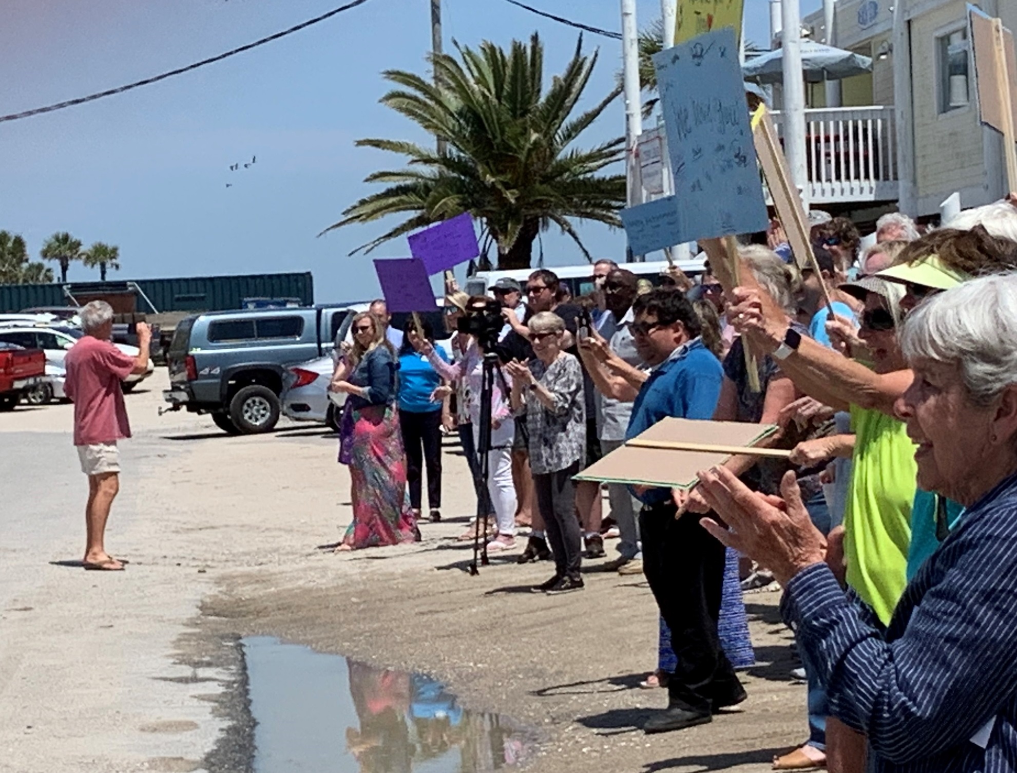 Folks at Coots wishing Tony Savage Well